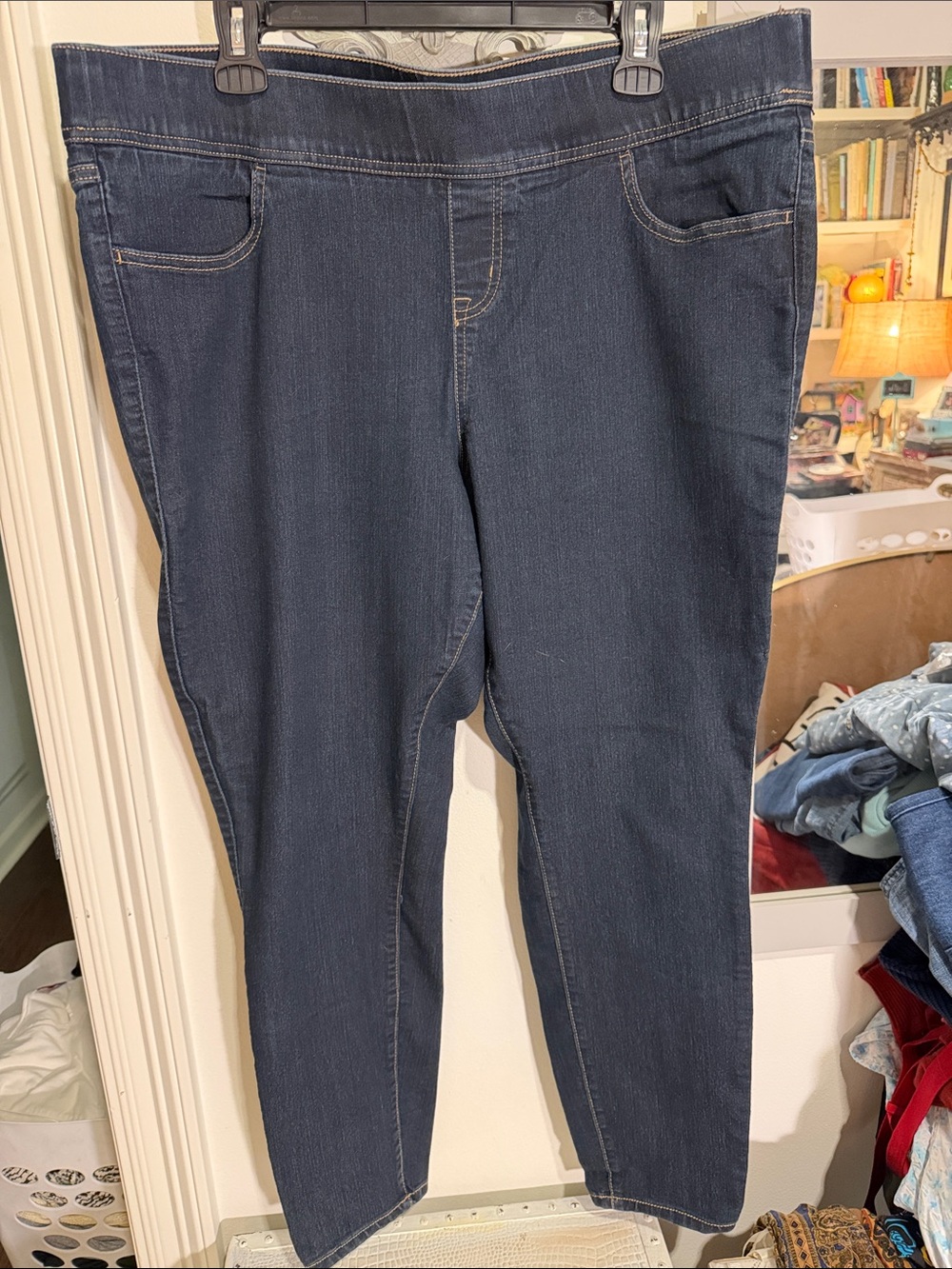 torrid Dark Blue Pull-On Jeggings